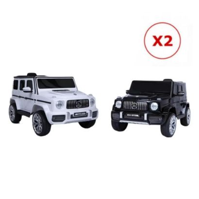 صورة (سيارتين)جيب مرسيدس أطفال كهربائي